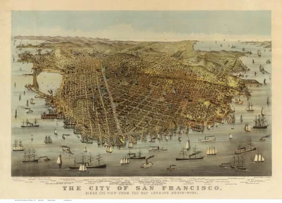 G.....K - Mapa San Francisco 1878
#ciekawostkihistoryczne #ciekawostki #historia #sa...