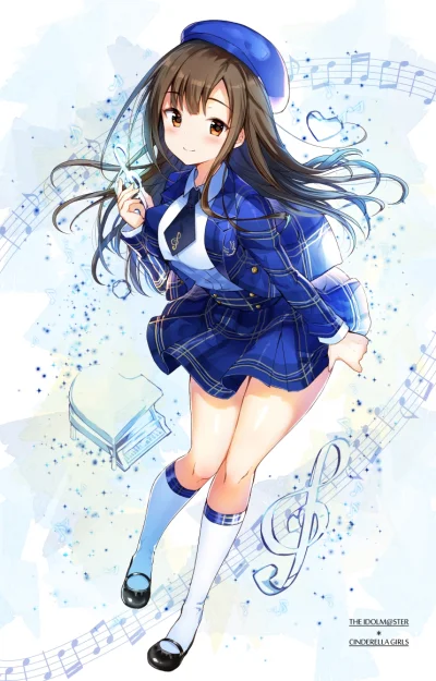 l.....f - #randomanimeshit #idolmaster #idolmastercinderellagirls #yukarimizumoto #pi...