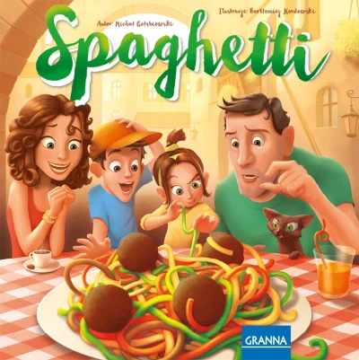 Golob - Chciałbym się bezczelnie pochwalić:
Spaghetti, gra mojego autorstwa zostanie...