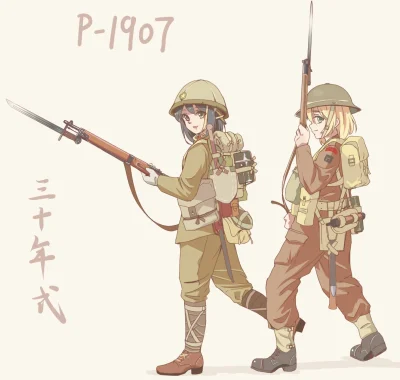 kedzior1916 - #randomanimeshit #originalcharacter #girlsandguns #longmeierdetuzi