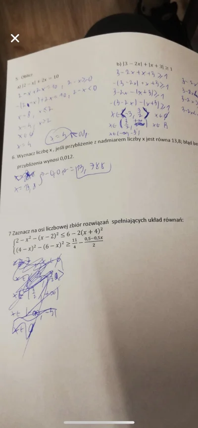 Zygarndg - Wie ktoś jak powinna zostać zapisana odpowiedz do zadania7? #matematyka #t...