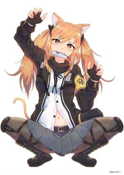 l.....f - #randomanimeshit #girlsfrontline #ump9 #rajstopyanime #redeyesalert #kemono...