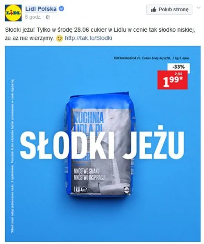 LeloPaleno - Wyobrażacie sobie, że Lidl w Niemczech promuje się reklamą

" Z OKAZJI...