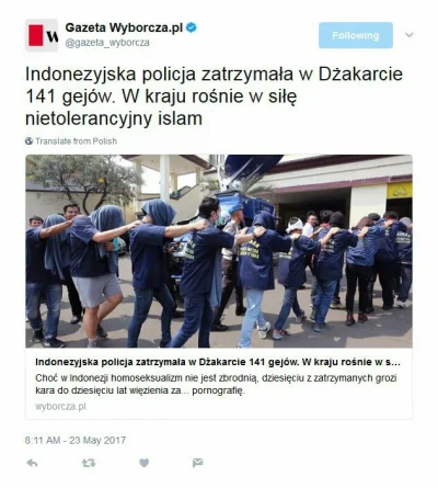 olmaz - Tak to się kończy zwykle tolerancja dla #islam #4konserwy #polityka #homoseks...