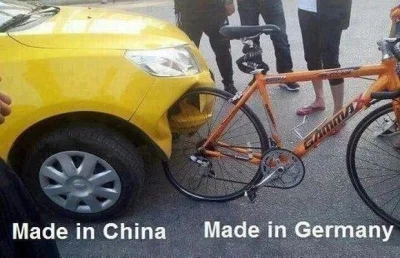 zakopywywacz - #madeinchina #samochodybonners #roweryboners #wypadek #pewniebyloaledo...