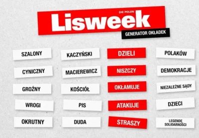 MarkZark - Generator okładek Lisweeka: