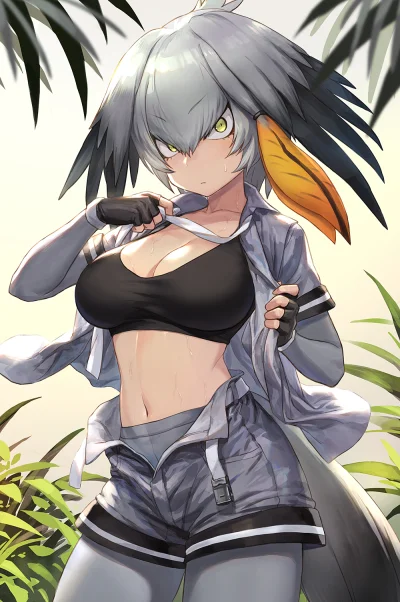 bakayarou - #randomanimeshit #kemonofriends #shoebill #kemonomimi #animeart #pixiv #a...