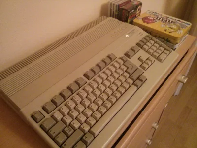 Baero - @arti040: moja Amiga 500 czeka na lepsze dni, jak będzie kasa, bo ostatnio po...