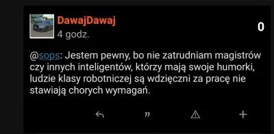 Szpeju - Ło #!$%@?, ale rykłam XDDDDD 

"Pioter w dupie ci się poprzewracało, kiedyś ...