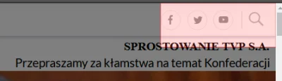 cyrylas - Ciekawostka, większa część linku sprostowania #tvpis jest nieklikalna. Czyż...