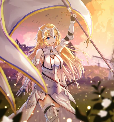 LlamaRzr - #randomanimeshit #fate #fategrandorder #fateapocrypha #ruler #jeannedarc #...