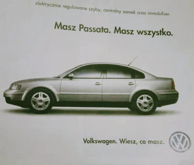 MrSzakal - Slogan reklamowy VW okazał się ponadczasowy. ( ͡° ͜ʖ ͡°)

#vw #motoryzac...