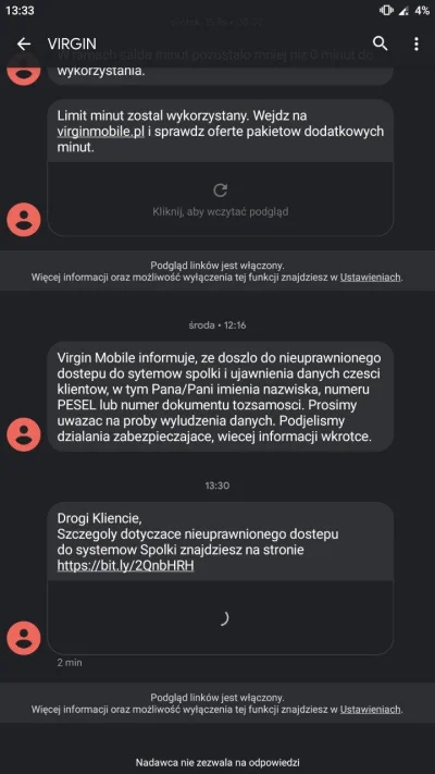 static_blue - Nowe wieści o wycieku
https://virginmobile.pl/zawiadomienie-o-ataku
#...