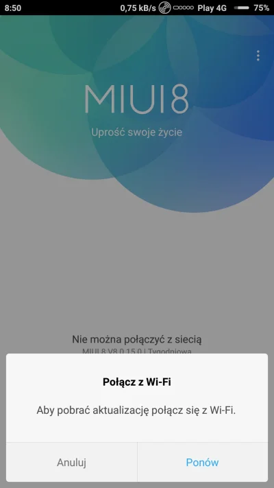c.....i - Mirki, problem mam, chce zaktualizowac #xiaomi redmi note 4, ale dupa, nie ...