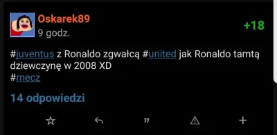 eltosteron - @Oskarek89 Tak samo jak Juve zgwałciło United?