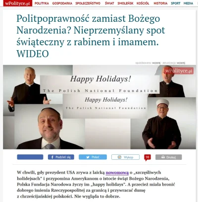 anonimek123456 - Kuriozalny artykuł katolickich radykałów z wPolityce.pl
Nie podoba ...