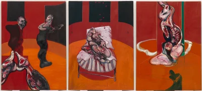 zblazowanyanon - Francis Bacon, Three Studies for a Crucifixion_, 62'
#malarstwo #sz...