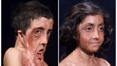 trebeter - wygląda na zwykłą operację twarzy bez przeszczepu
ale progres duży
twarz...