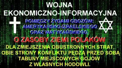 WolnyLechita - Mamy nieprzyjemność obserwować całkiem nowy rodzaj wojny światowej. Br...