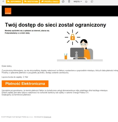 S.....k - @orange_polska #orange 
Halo halo, co to za gówno? 
Pomijam fakt, że nie ...