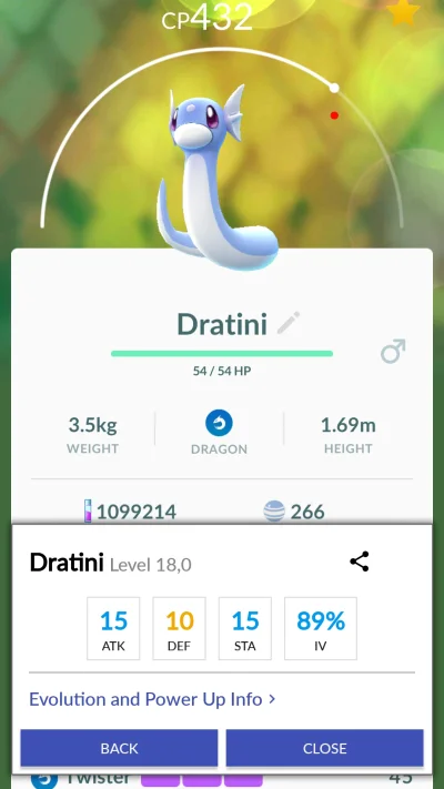 paul43 - Nie mam jeszcze Dragonite'a, a mam straszne ciśnienie na niego i 266 candy. ...