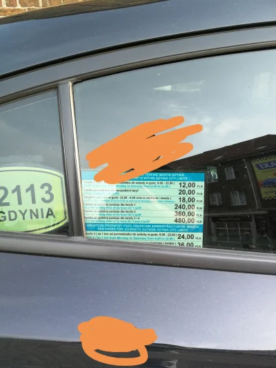 Cavaron - Przy nowych ogrodach w #gdansk stoją taxi Dodge oto ich cennik
#taxi