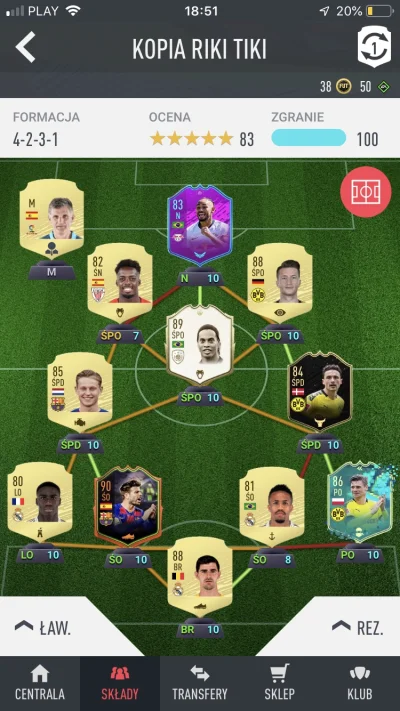 bosco - Jakiś pomysł na drugiego napastnika w 4-1-2-1-2 podczas meczu? #fut do 150k.....