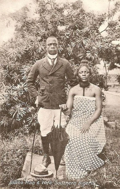 Pshemeck - Nigeria 1900 r.
Schludnie, szykownie :) Poważnie...to przez naświetlanie ...