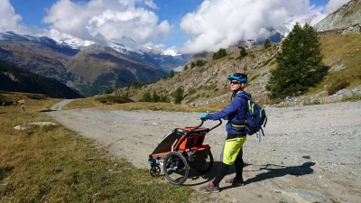 manedhel - Syn ma już prawie 2 miesiące więc udaliśmy się do Zermatt żeby zrobić obow...