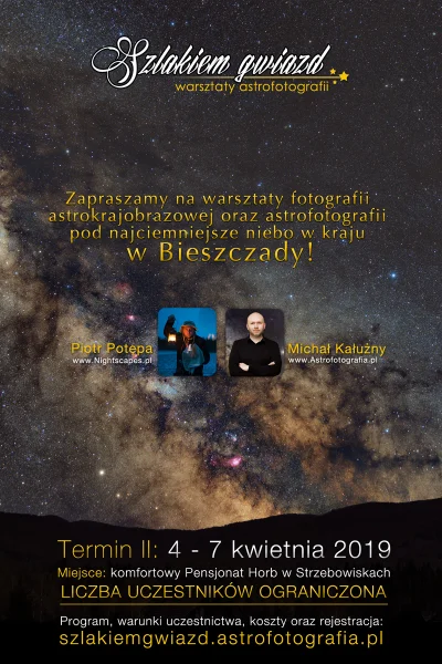 Nightscapes_pl - Wraz z Michałem z Astrofotografia.pl organizujemy warsztaty astrofot...