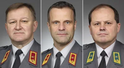 johanlaidoner - Oficerowie fińskiej armii.
Brygadierzy: Antti Lehtisalo, Janne Jaakk...