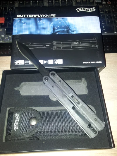 Jogibabu - > 2. WALTHER BBK (dokładnie Walther Black Butterfly Knife)

@Zoxico: MAM...