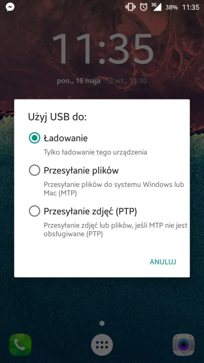 fesaczi - @SirSajko: Zmień tryb USB.