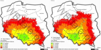 oskark - Ciekawa mapa pokazująca, jak zwiększyła się dostępność transportowa Katowic ...