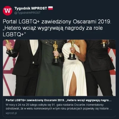 m.....k - #heheszki #bekazlewactwa #bekazlgbt #lgbtqwerty #oscary #oscary2019