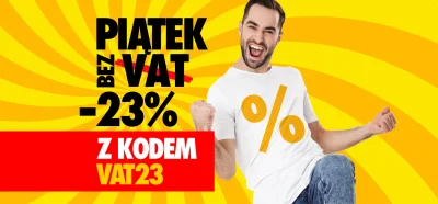 Booking-Taniej - Piątek bez VAT (-23%) na #cupsell

Z kodem
 VAT23
23% zniżki na w...