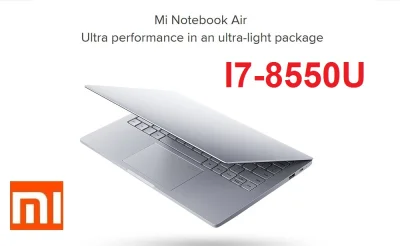 sebekss - Tylko 919$ za Xiaomi Mi Notebook Air 8/256GB + I7-8550U
Świetna cena i dar...