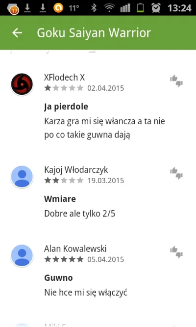 cristovo017 - xD
#komentarzezgoogleplay #bekazpodludzi