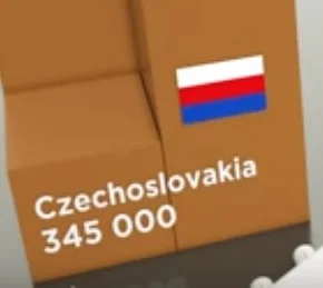 zryta-beretka - flaga Czechosłowacji...