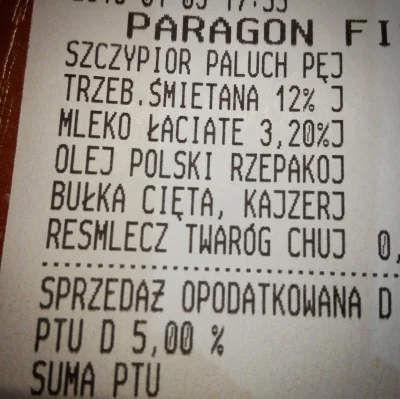 joolekk - #heheszki #paragon #pokazparagon #zakupy #rzeszow

nie wiedziałem że kupuję...