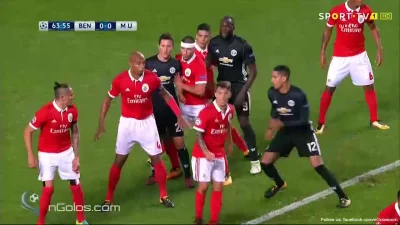 Minieri - Rashford, Benfica - Manchester United 0:1
#mecz #golgif