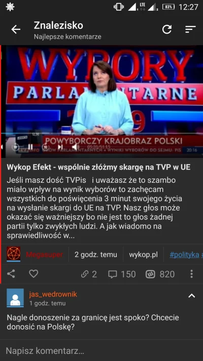 tomosano - Kuce z #konfederacja chcą złożyć skargę do UE, bo Tvpis szkaluje Krula, a ...