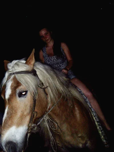 cukierkowa - Dawno już nie siedziałam na koniu, trochę tęskno, spróbowałabym znów. #p...