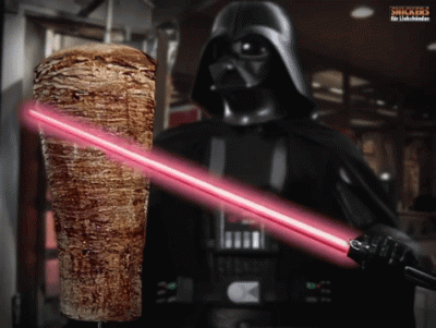 Ugolf - #starwars #gif #heheszki #kebab