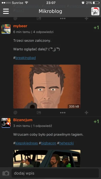 Swiatek7 - Witam @wykop, @a__s (wołam, bo Ty jako jedyna masz RiGCz i odpowiadasz) 
O...