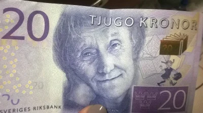 taszkataszka - Wiedzieliście, że Szwedzi mają Wisławę Szymborską na banknotach?
#gow...