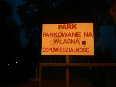 K.....x - Jeżeli w parku się parkuje, to czy na parkingu powinno się parkingować? #he...