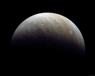 s.....w - Zdjęcie wykonane 11 grudnia przez sondę kosmiczną Juno (przyrząd o nazwie J...