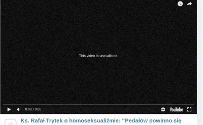 bioslawek - HAHAHAHAHA, Film został usunięty przez youtube. Tutejsi homopropagatorzy ...