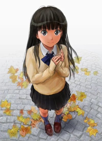 Czokolad - #randomanimeshit #amagami #tsukasaayatsuji #schoolgirl